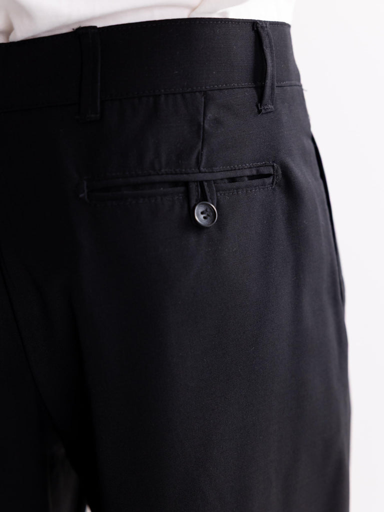 Pantalone uomo doppia pence nero S5U100 NERO THE EDITOR 