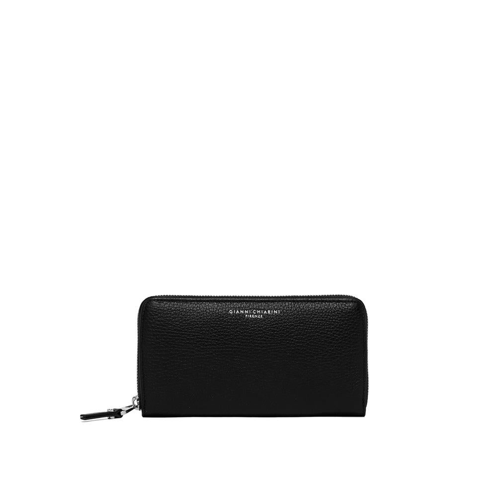 Portafoglio wallet zip round nero PF5042 NERO GIANNI CHIARINI 