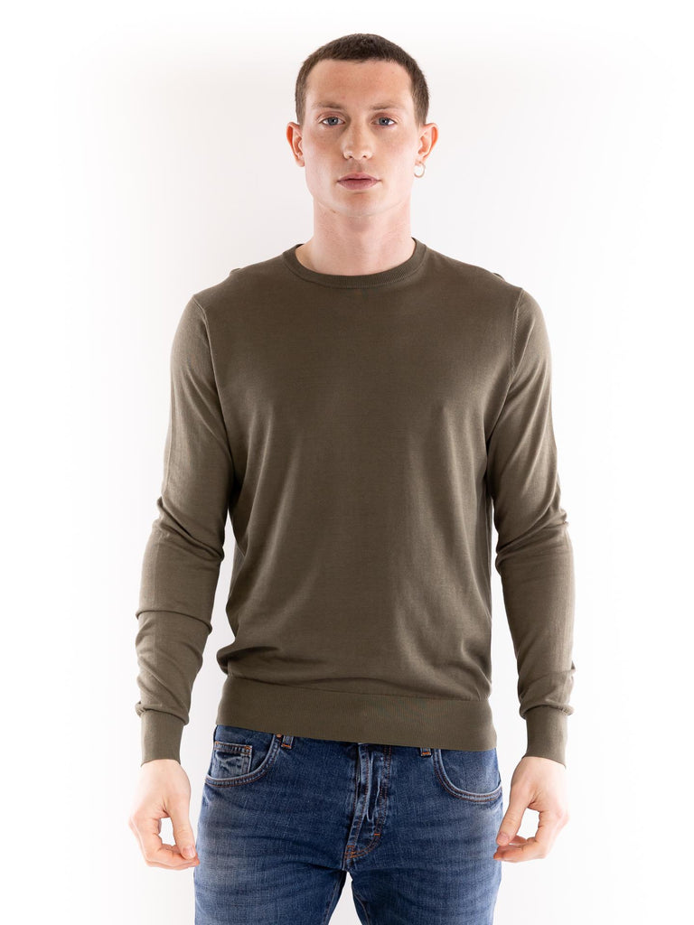 Maglia uomo Laos verde militare LAOS 870VERDE PEOPLE OF SHIBUYA 