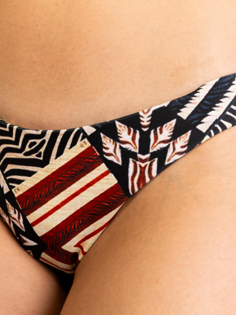 Bikini top fantasia zebix off white WBRA ZEBIXMULTICOLOR TOOCO 