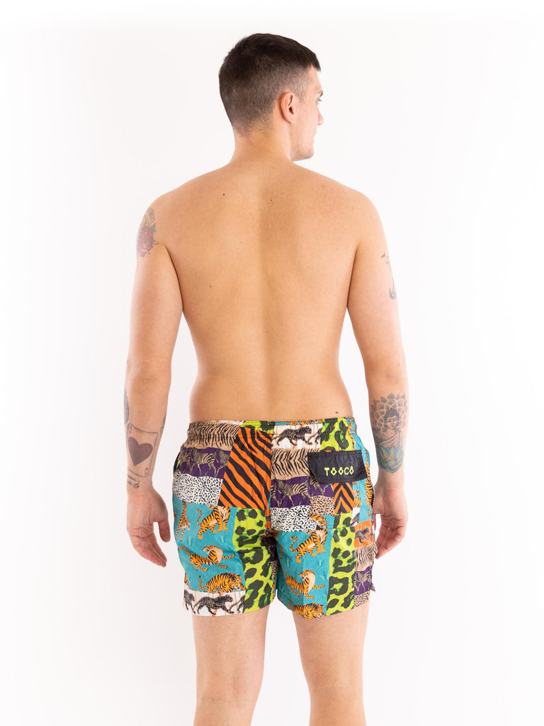 Pantaloncino uomo classic beachwear Animal fusion MCLB ANIMAL FUSIONMULTICOLOR TOOCO 
