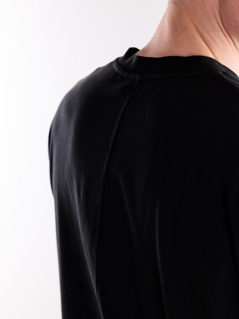 T-shirt over in cotone nero F031 NERO PAOLO PECORA 