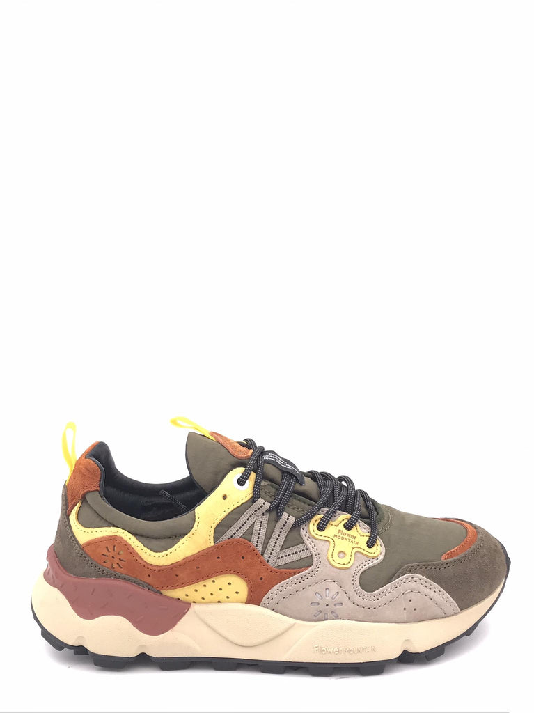 Sneakers yamano 3 grigio-giallo YAMANO 3 MAN GRIGIO-GIALLO FLOWER MOUNTAIN 