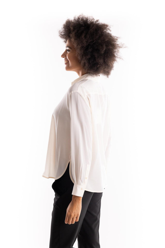 Camicia rocker panna 2523116032200 006PANNA MARELLA 