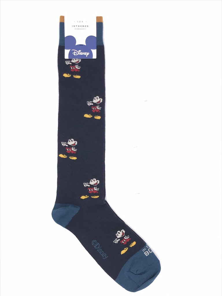 Calzini lunghi mickey allover blu FW240022 BLU IN THE BOX 