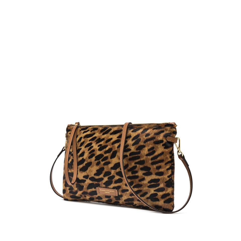Pochette Hermy in cavallino lince BS3905 LINCE-CUOIO GIANNI CHIARINI 