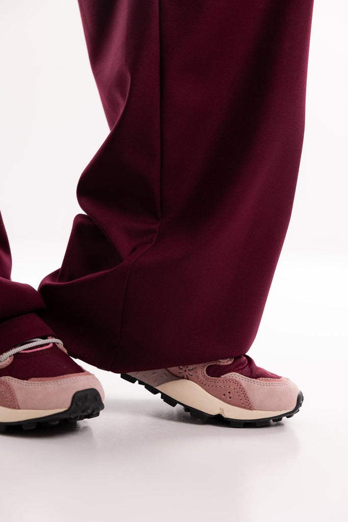 Pantalone over in twill bordeaux HMABW02218 RS02BORDEAUX HINNOMINATE 