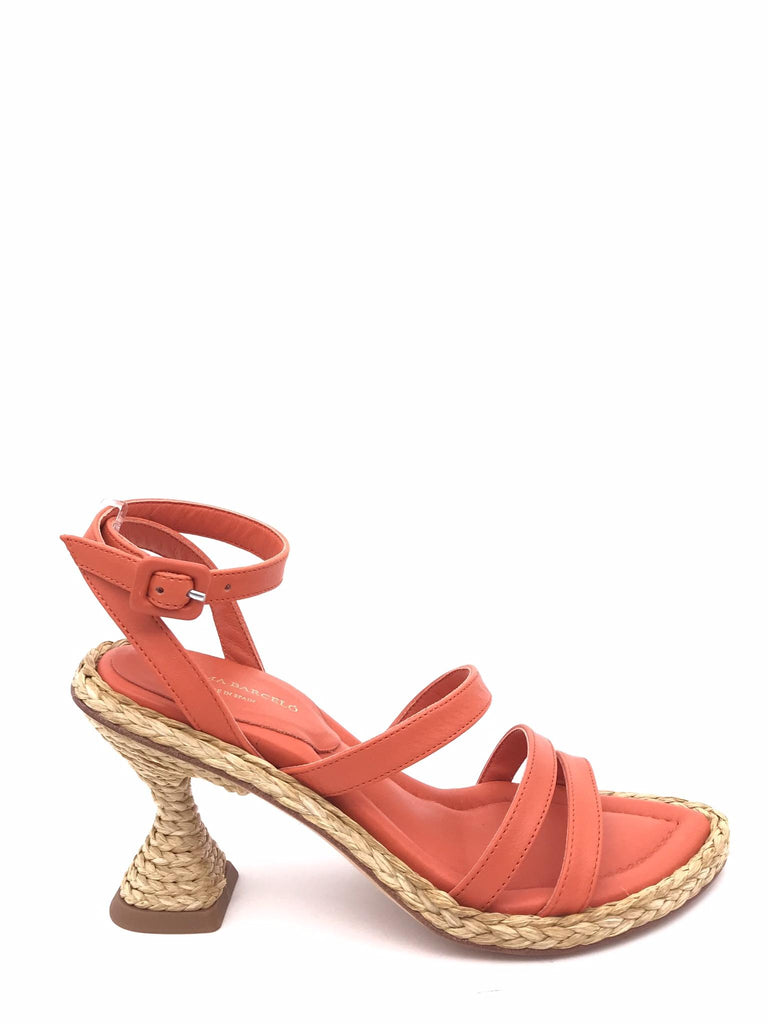 Sandalo Agnes in pelle arancione 292343 ARANCIONE PALOMA BARCELO' 