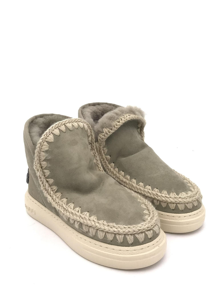 Eskimo sneaker bold glitter logo salvia FW411001A SALVIA MOU 