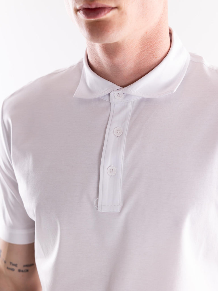 T-shirt uomo polo Male bianca MALE BIANCO PEOPLE OF SHIBUYA 