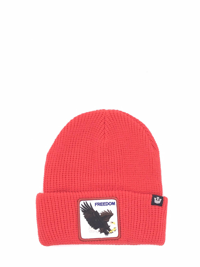 Berretto Freedom effetto maglia rosso BEANIES FREEDOMROSSO GOORIN BROS 