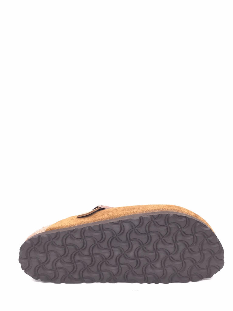 Ciabatta Boston braided mink
