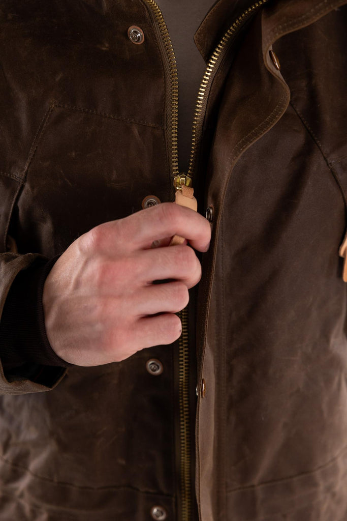 Mountain jacket  marrone chiaro 7003WX MARRONE MANIFATTURA CECCARELLI 