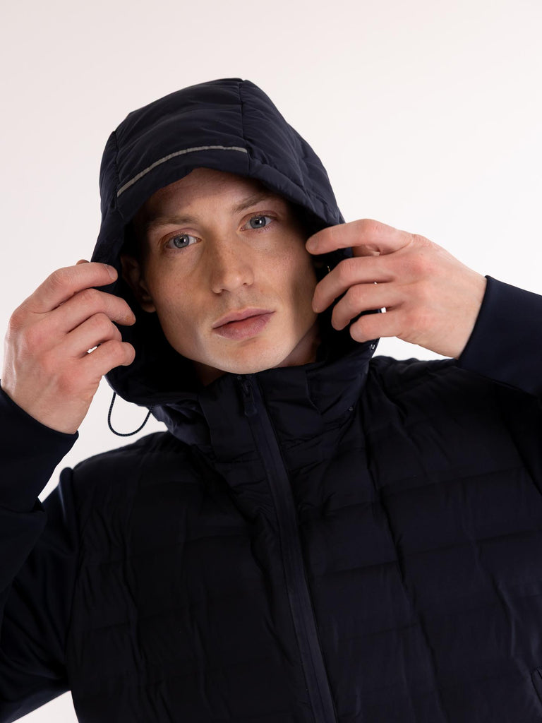 Giubbino New in tessuto tecnico blu NEW 790BLU PEOPLE OF SHIBUYA 