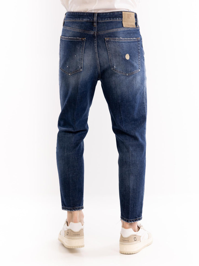 Jeans uomo Orlando blu con patch M2S4023 BLU DON THE FULLER 