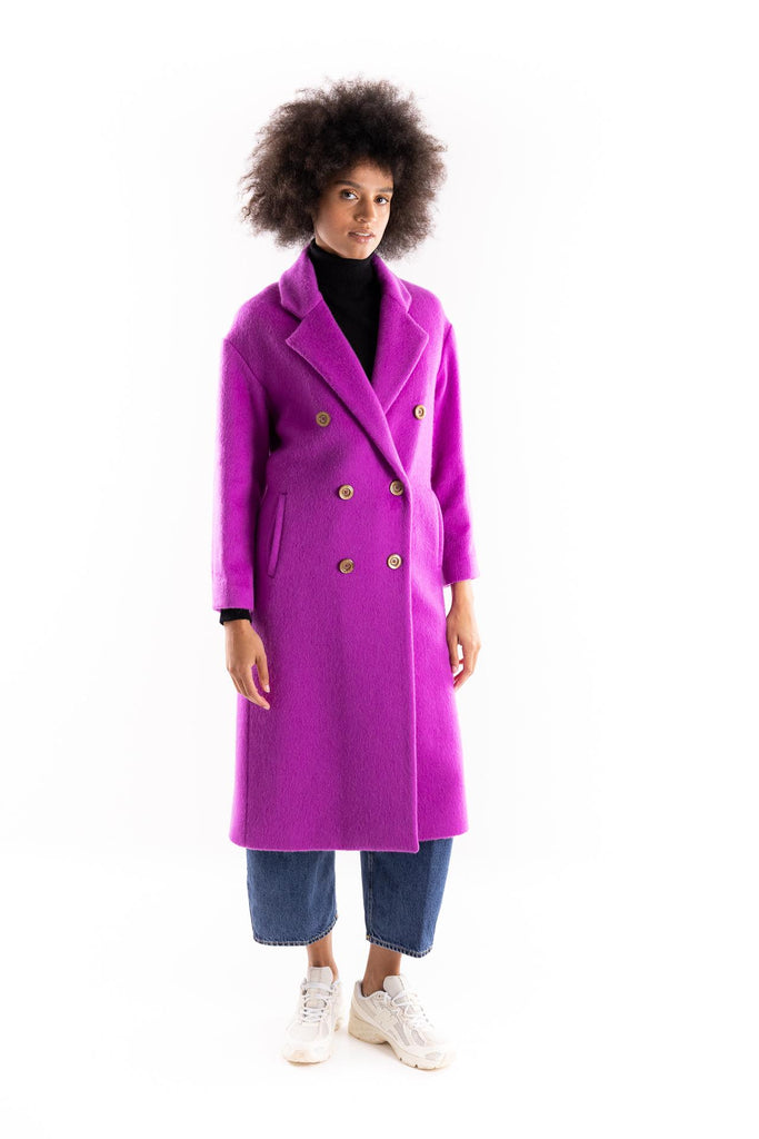 Cappotto over Giada viola GIADA VIOLA BOTTEGA MARTINESE 