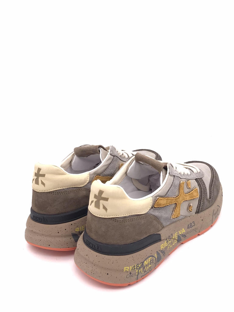 Sneakers Mick taupe-arancione 7866 TAUPE-ARANCIO PREMIATA 