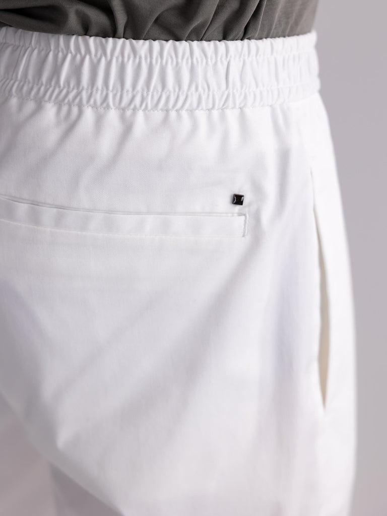 Pantalone uomo Il cacciatore bianco OF1S2S4P023 BIANCO OUTFIT 