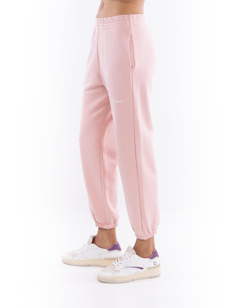 Pantalone tuta in felpa cipria HMABW01420 TMTF0009RO44 HINNOMINATE 