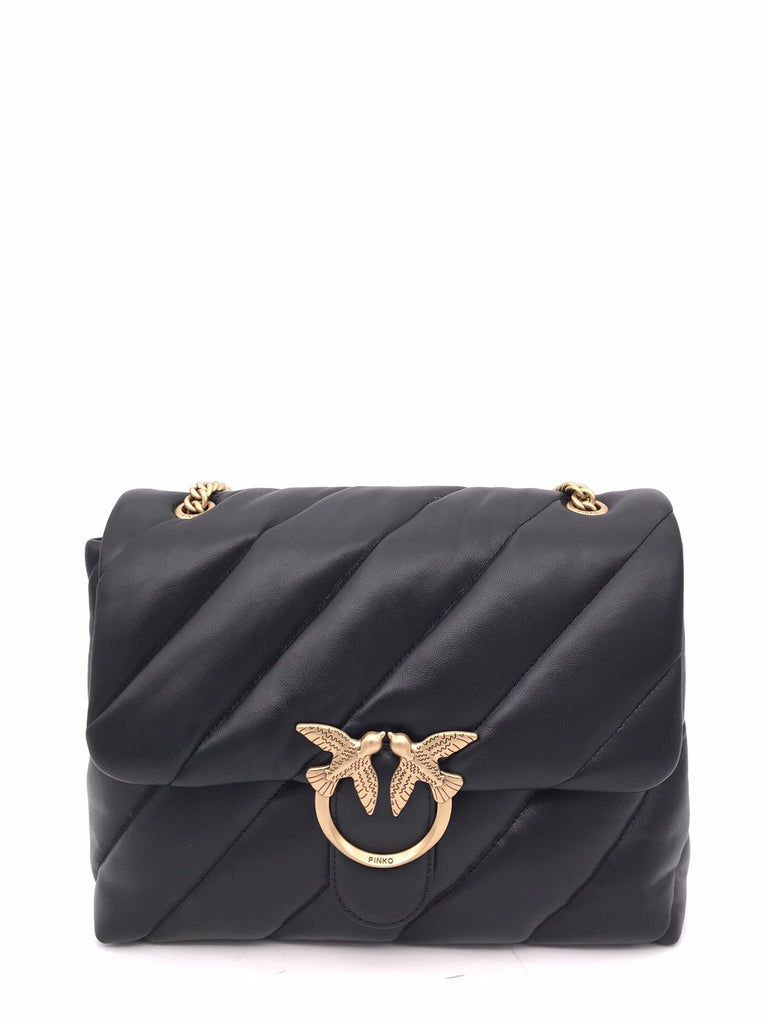 Borsa big love puff maxi quilt nera 100037 A0F2NERO PINKO 