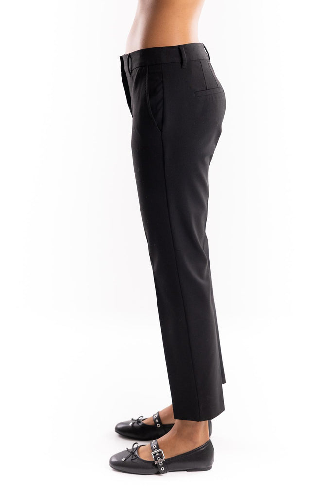 Pantalone Leccio in viscosa stretch nero 2523136291200 006NERO MARELLA 