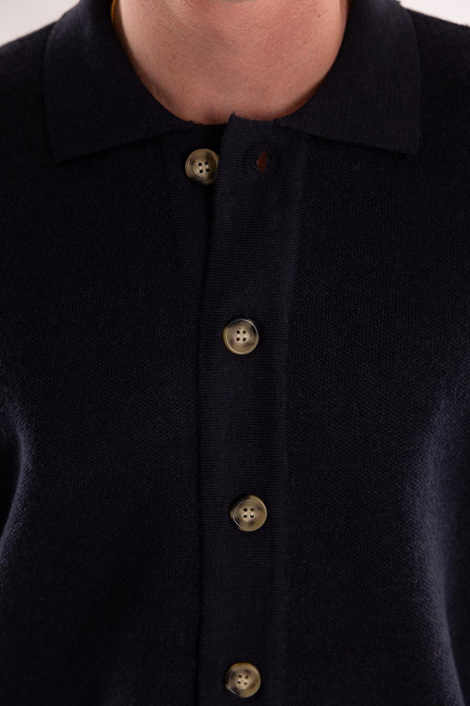 Maglia cardigan Malibou blu TOCOM PLK MALIBUBLU TOOCO 