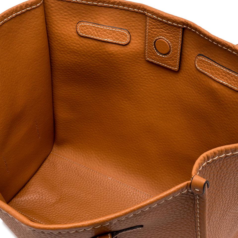 Borsa Marcella pelle bottalata caramello BS9330 CARAMELLO GIANNI CHIARINI 