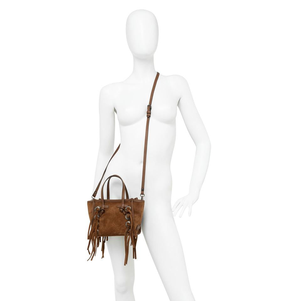 Borsa Miss marcella frange cognac BS12085 COGNAC GIANNI CHIARINI 