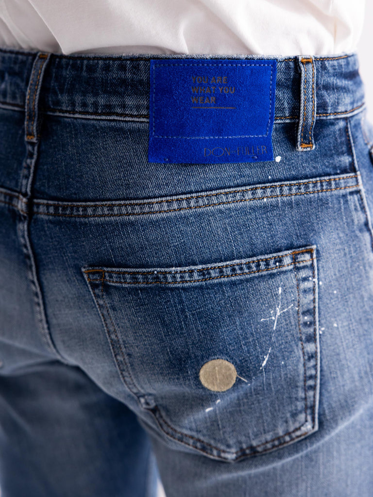 Jeans uomo Yaren blu toppe M2S4035 DTFUT BLU CHIARO DON THE FULLER 