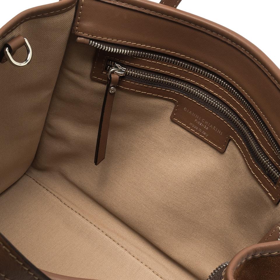 Borsa Marcella 32 media cognac BS9762 COGNAC GIANNI CHIARINI 