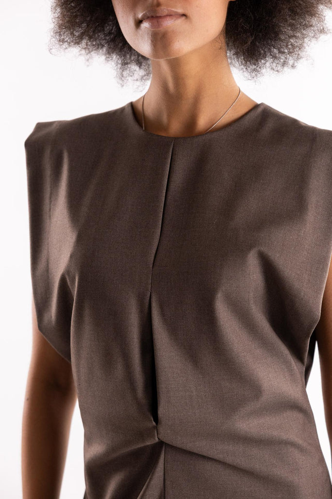 Abito Alope smanicato nocciola ALOPE NOCCIOLA H2O 