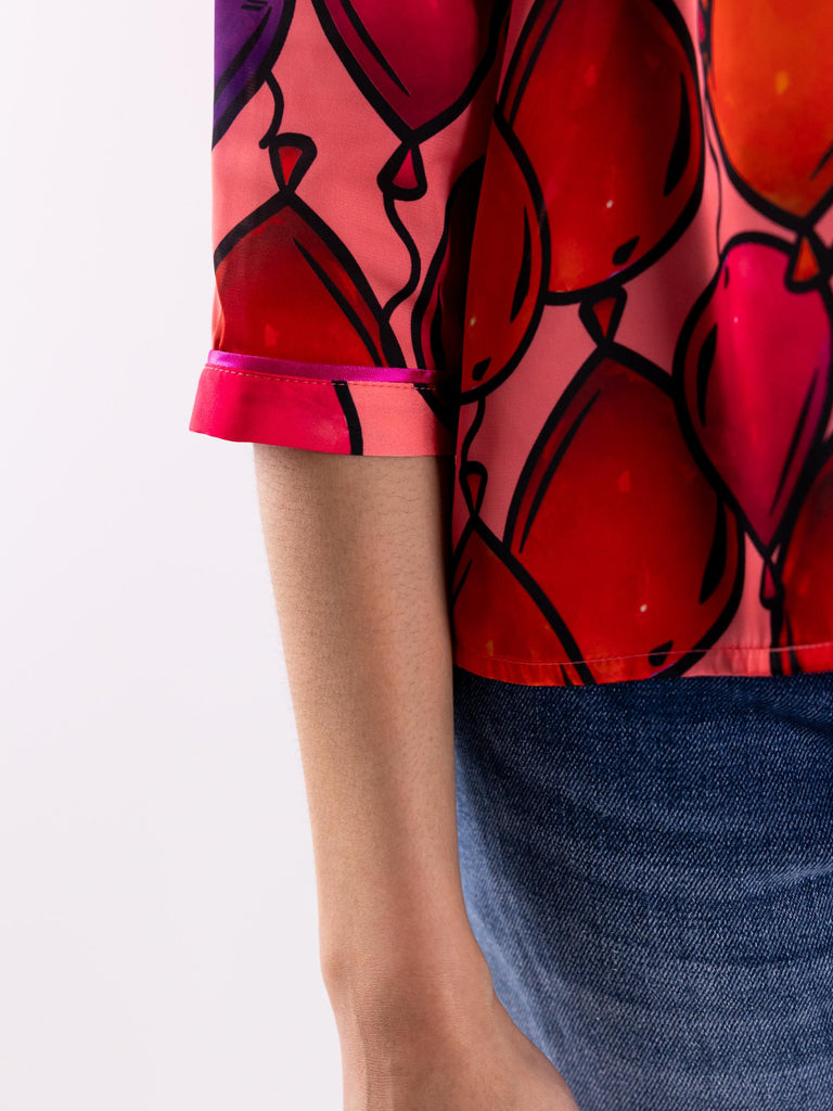 Camicia spoon baloon rossa SPOON MULTICOLOR IL THE' DELLE 5 
