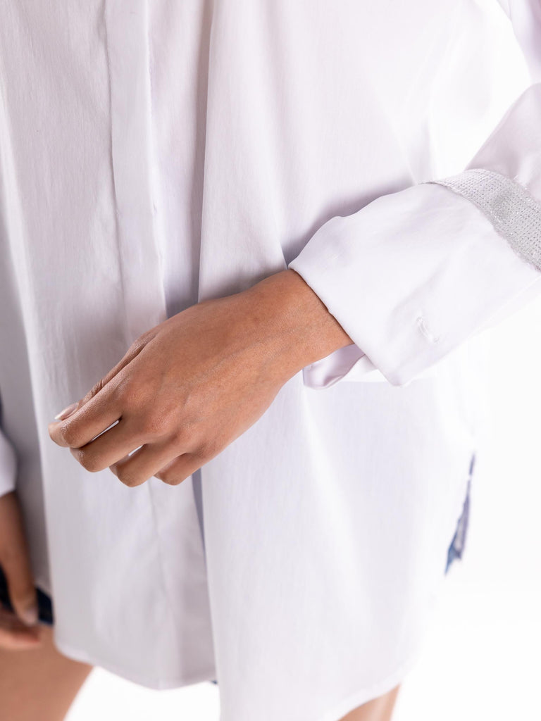 Camicia over Sifioni bianca SIFIONI BIANCO H2O 