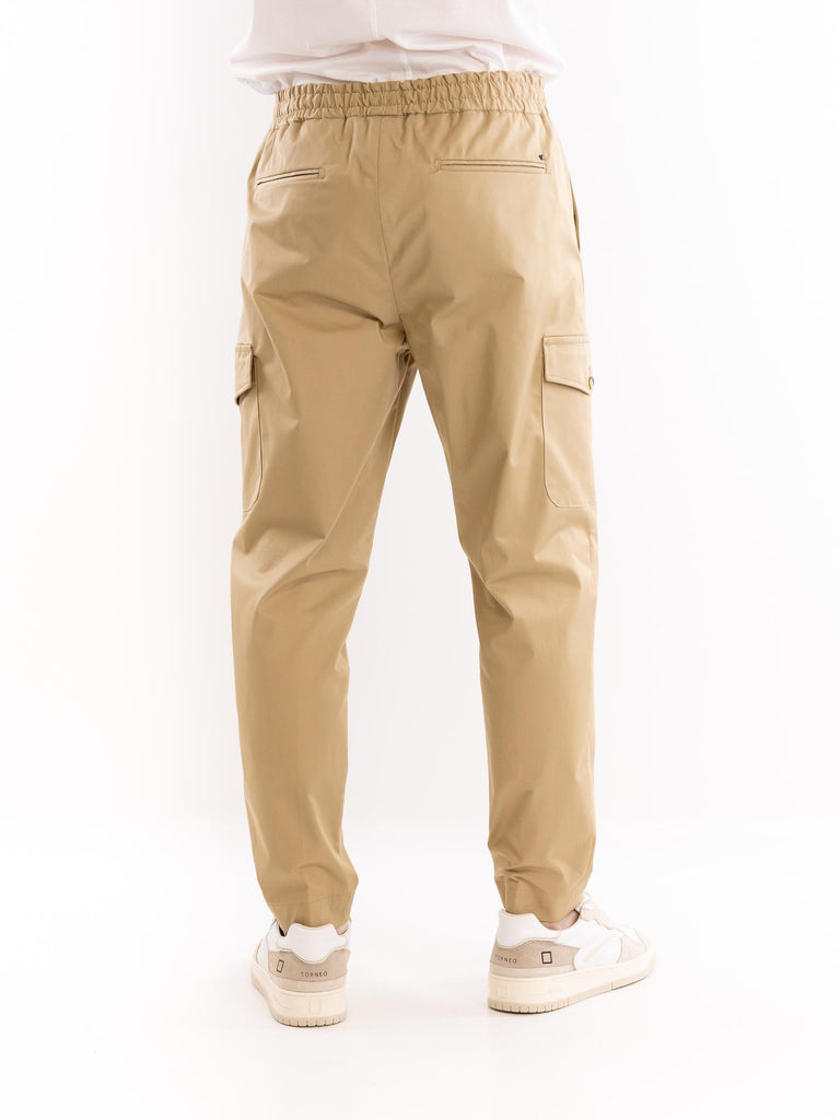 Pantalone uomo cargo beige OF1S2S56P015 166 OUTFIT 