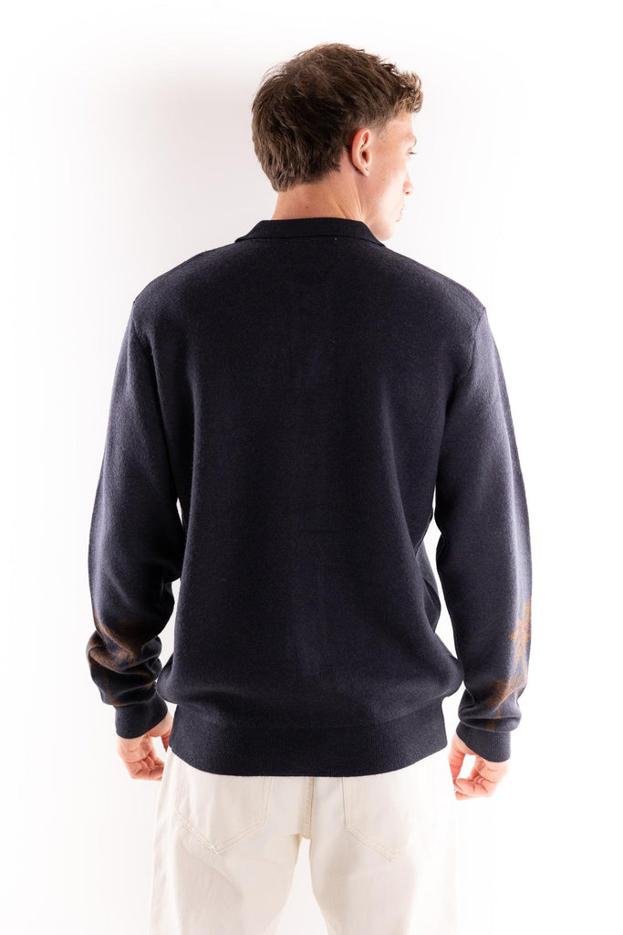 Maglia cardigan Malibou blu TOCOM PLK MALIBUBLU TOOCO 