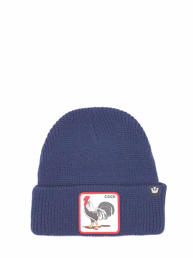 Berretto Cock effetto maglia blu BEANIES COCKBLU GOORIN BROS 