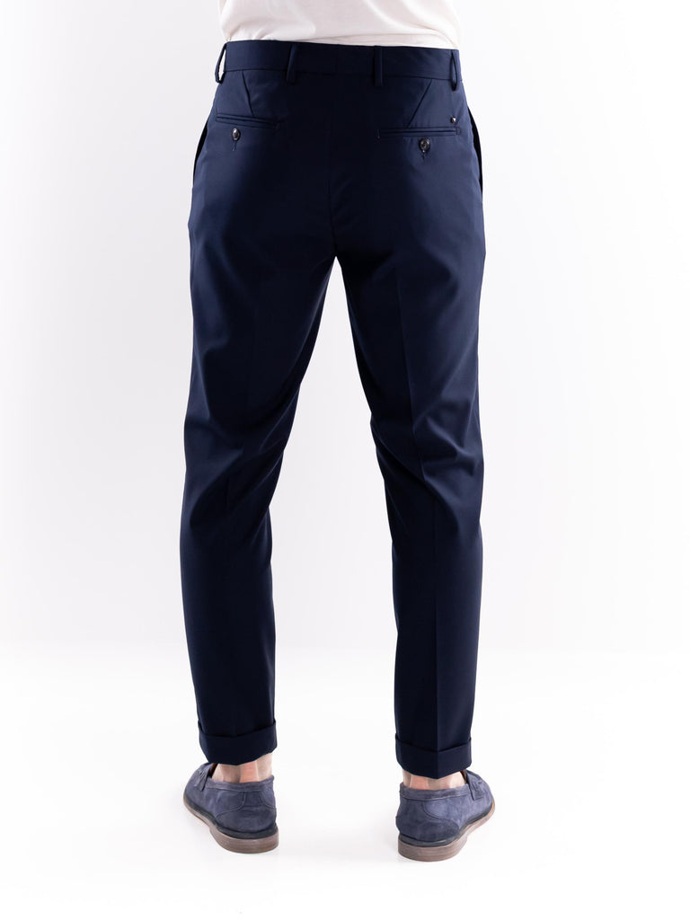 Pantalone uomo elegante I soldi blu OF1CT00P016 BLU OUTFIT 