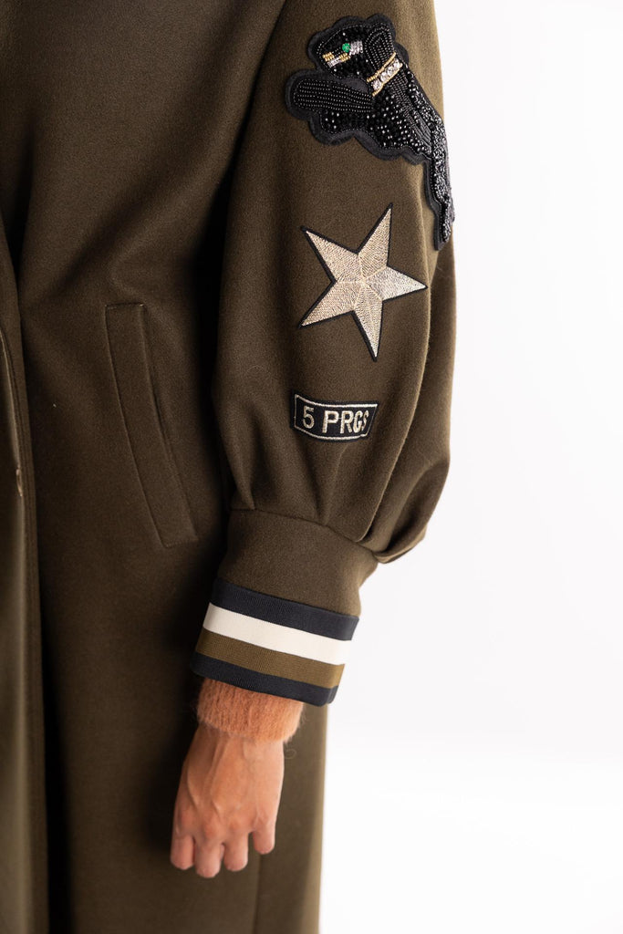 Cappotto forest green 15041 MILITARE 5 PROGRESS 