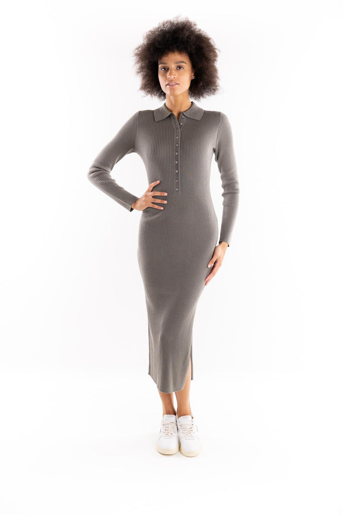 Abito Egizio in maglia grigio 2523326035 GRIGIO MARELLA 