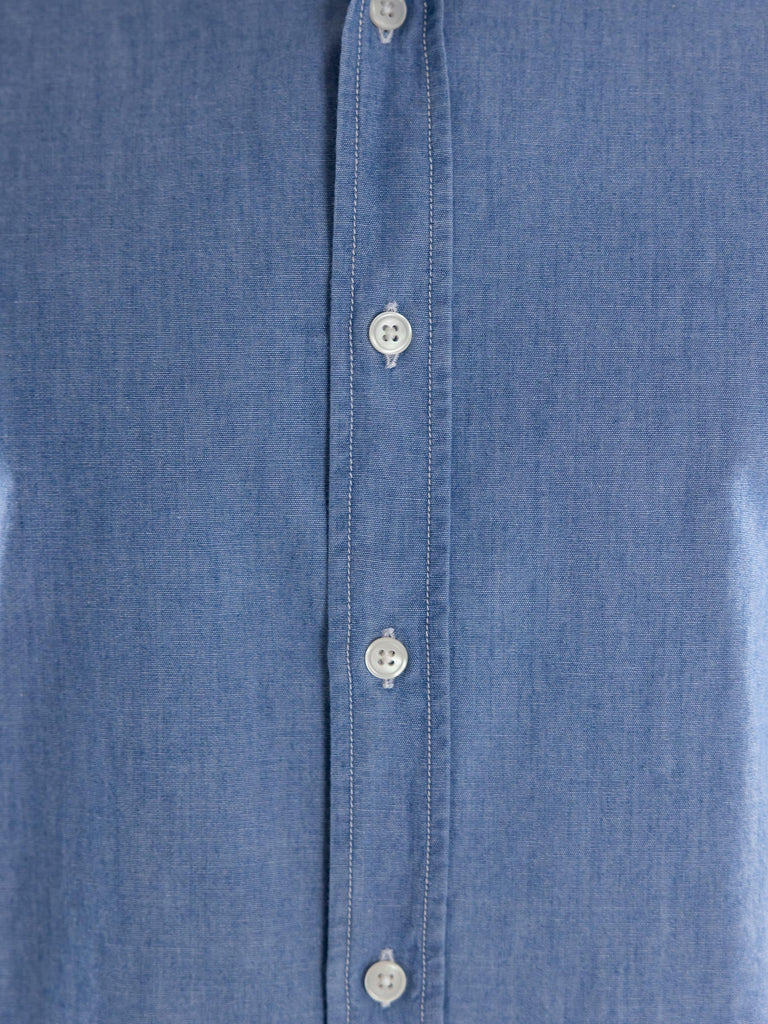 Camicia uomo in denim leggero azzurro ORCHIDEA 412AZZURRO PORTOFIORI 