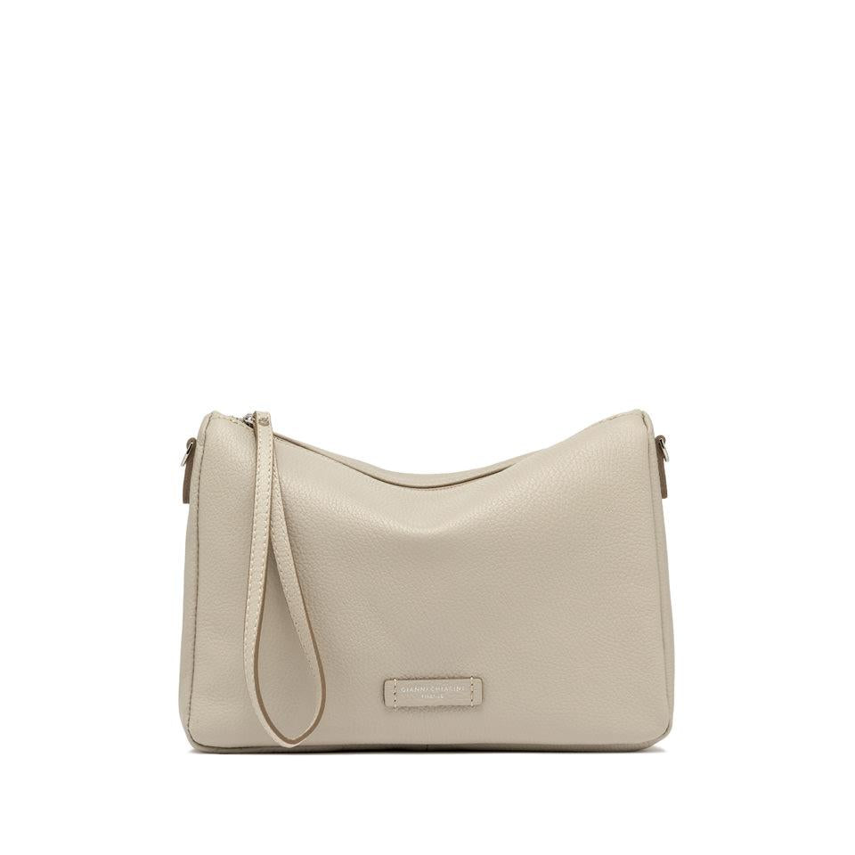 Borsa Nora pouch in pelle bottalata lamb BS10225 BEIGE GIANNI CHIARINI 