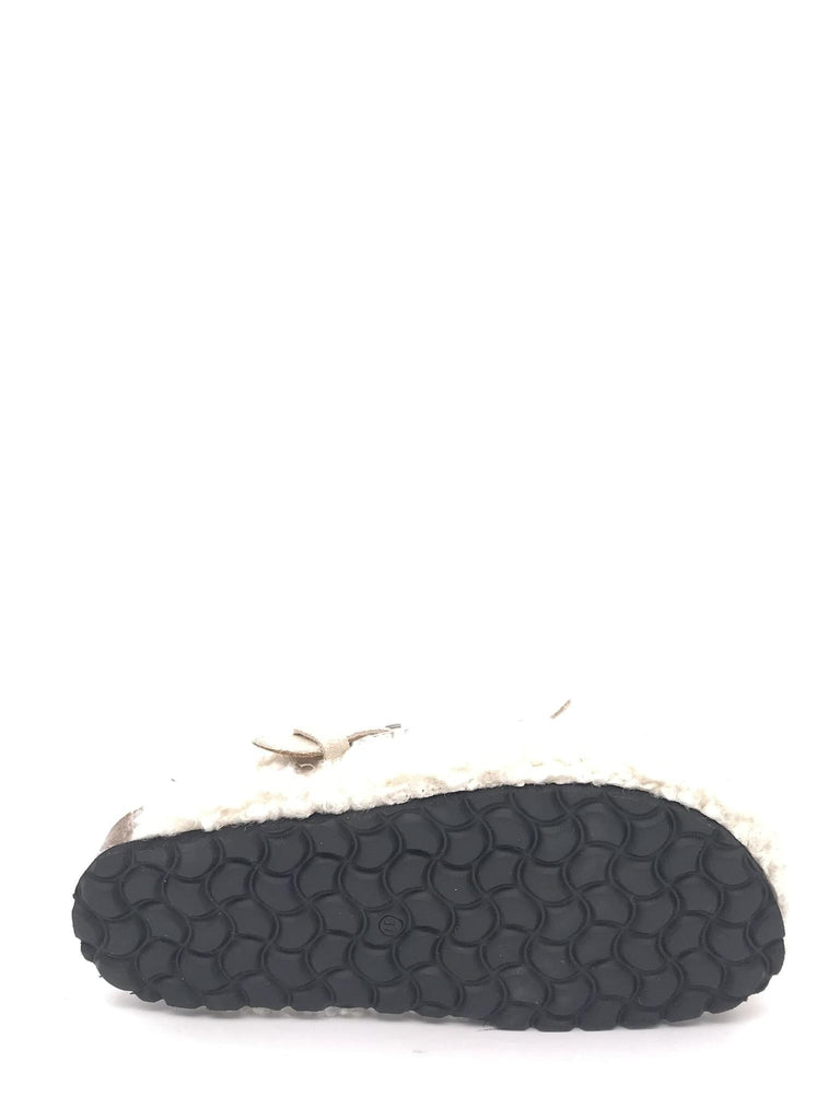 Ciabatta Sabot burreguillo crudo SABOT BORREGUILLOBEIGE TAJI 