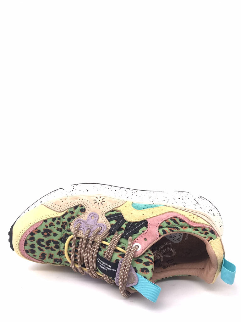 Sneakers donna Yamano 3 beige-sand leo YAMANO 3 1E54BEIGE/SABBIA FLOWER MOUNTAIN 