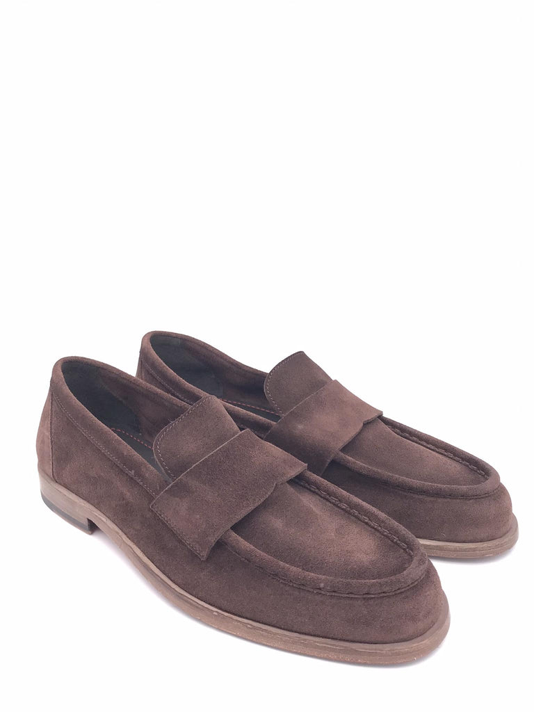 Mocassino uomo destrutturato marrone 1867 MARRONE CORVARI 