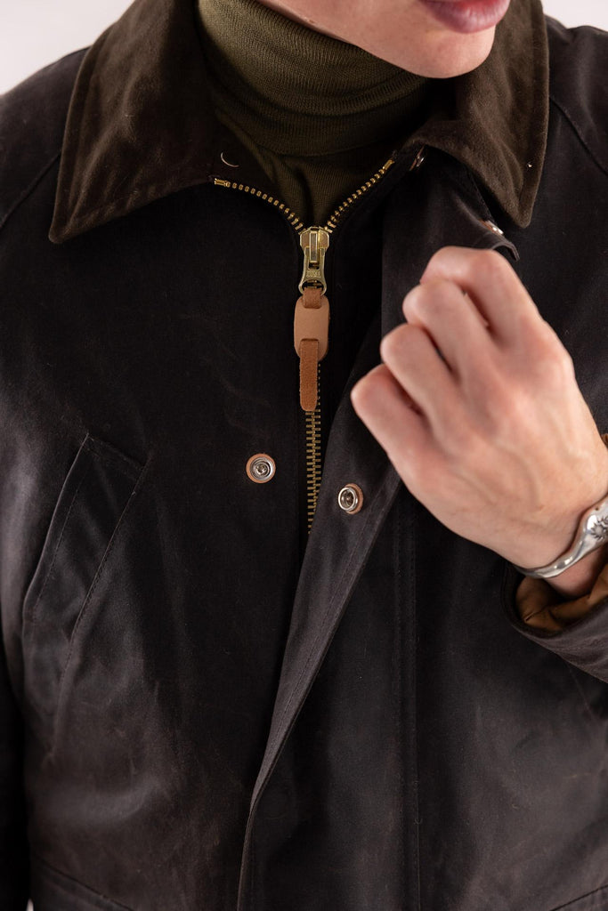 Caban classico chocolate 7051WX MARRONE MANIFATTURA CECCARELLI 
