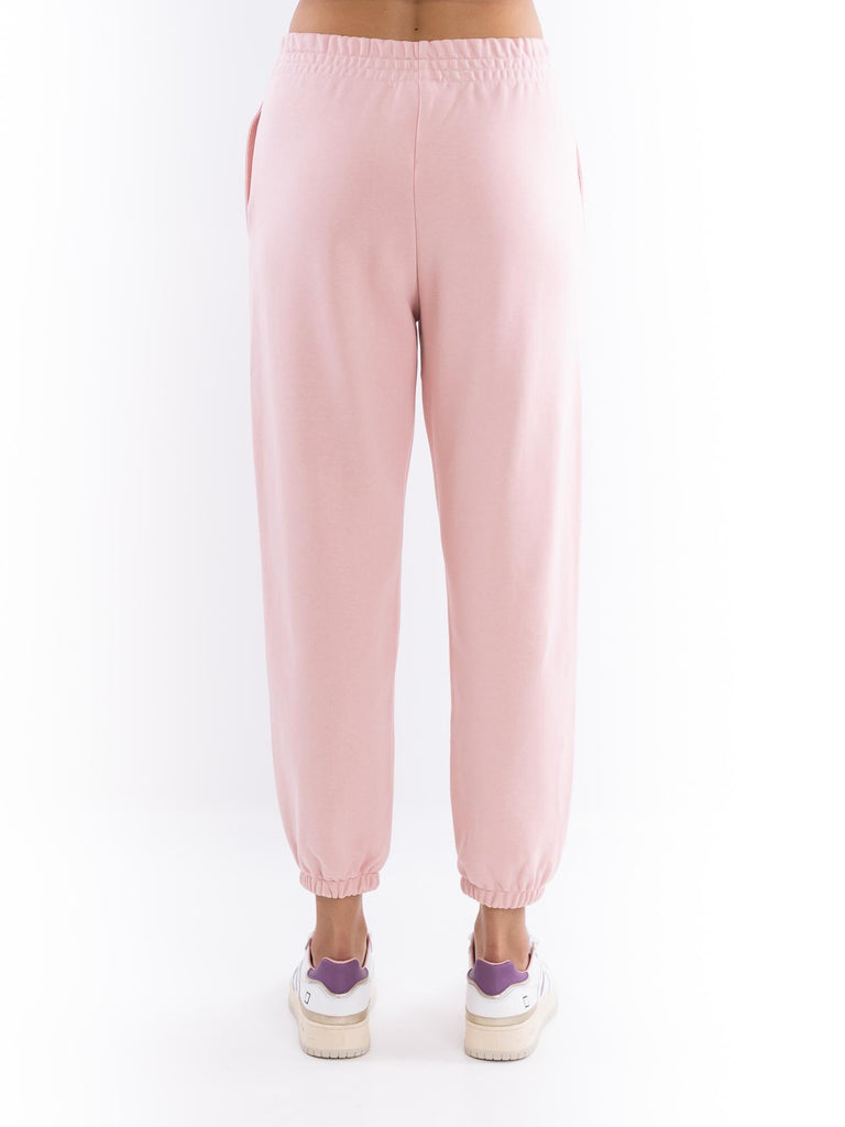 Pantalone tuta in felpa cipria HMABW01420 TMTF0009RO44 HINNOMINATE 