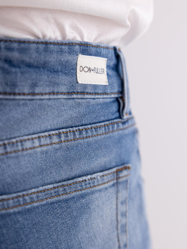 Jeans uomo modello Milano blu chiaro M2S4011 DTF77SCBLU CHIARO DON THE FULLER 
