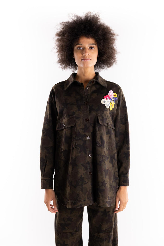 Camicia over camouflage BUW25023 CAMOUFLAGE BRAND UNIQUE 