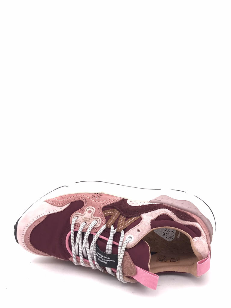 Sneakers donna yamano 3 rosa-bordò YAMANO 3 WOMAN 2M15ROSA-BORDO FLOWER MOUNTAIN 