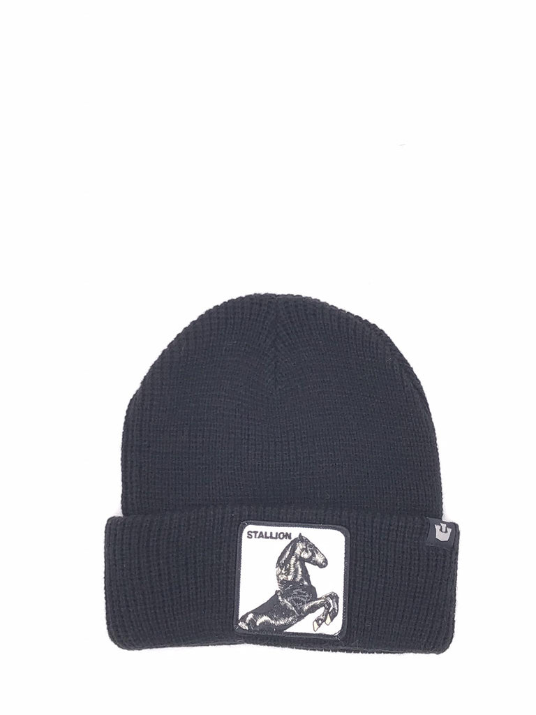 Berretto Stallion effetto maglia nero BEANIES STALLIONNERO GOORIN BROS 
